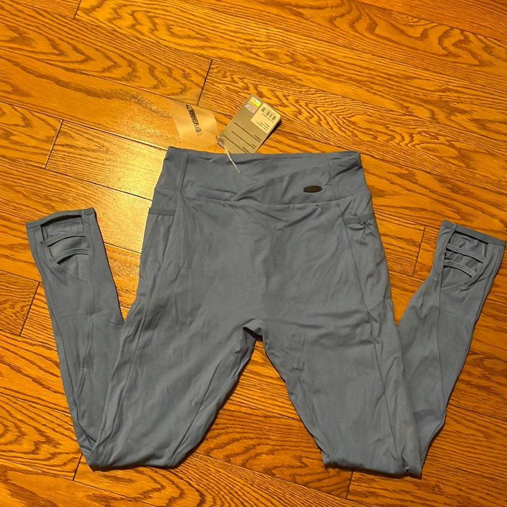 Gymshark Poise Malibu blue leggings